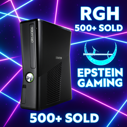 RGH Xbox 360 Slim Console – Fully Refurbished & Plug-and-Play