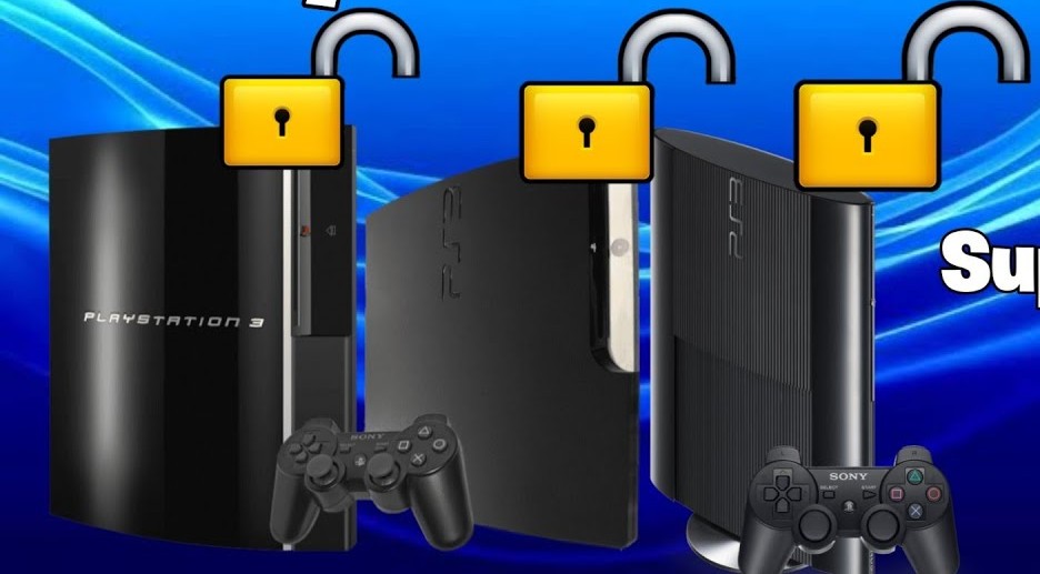1TB CFW & HEN PS3 Phat/Slim/Super Slim Console Unit & Power Cable