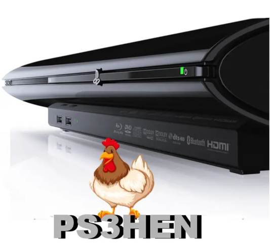 HEN PS3 SUPER SLIM 120GB Console Unit