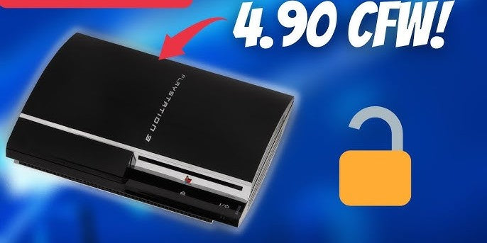 1TB CFW & HEN PS3 Phat/Slim/Super Slim Console Unit & Power Cable